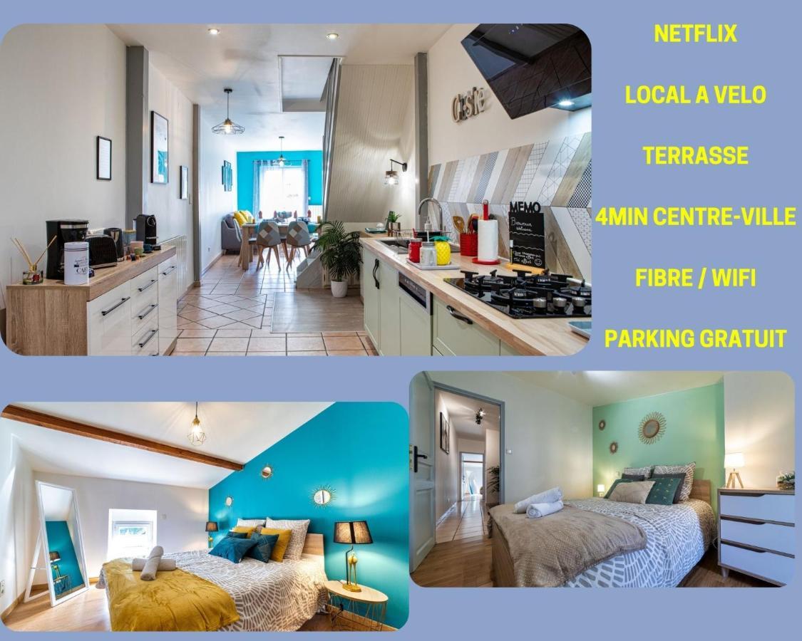 T3 Gaillac St-Jean-Fibre-Netflix-Parking Bagian luar foto
